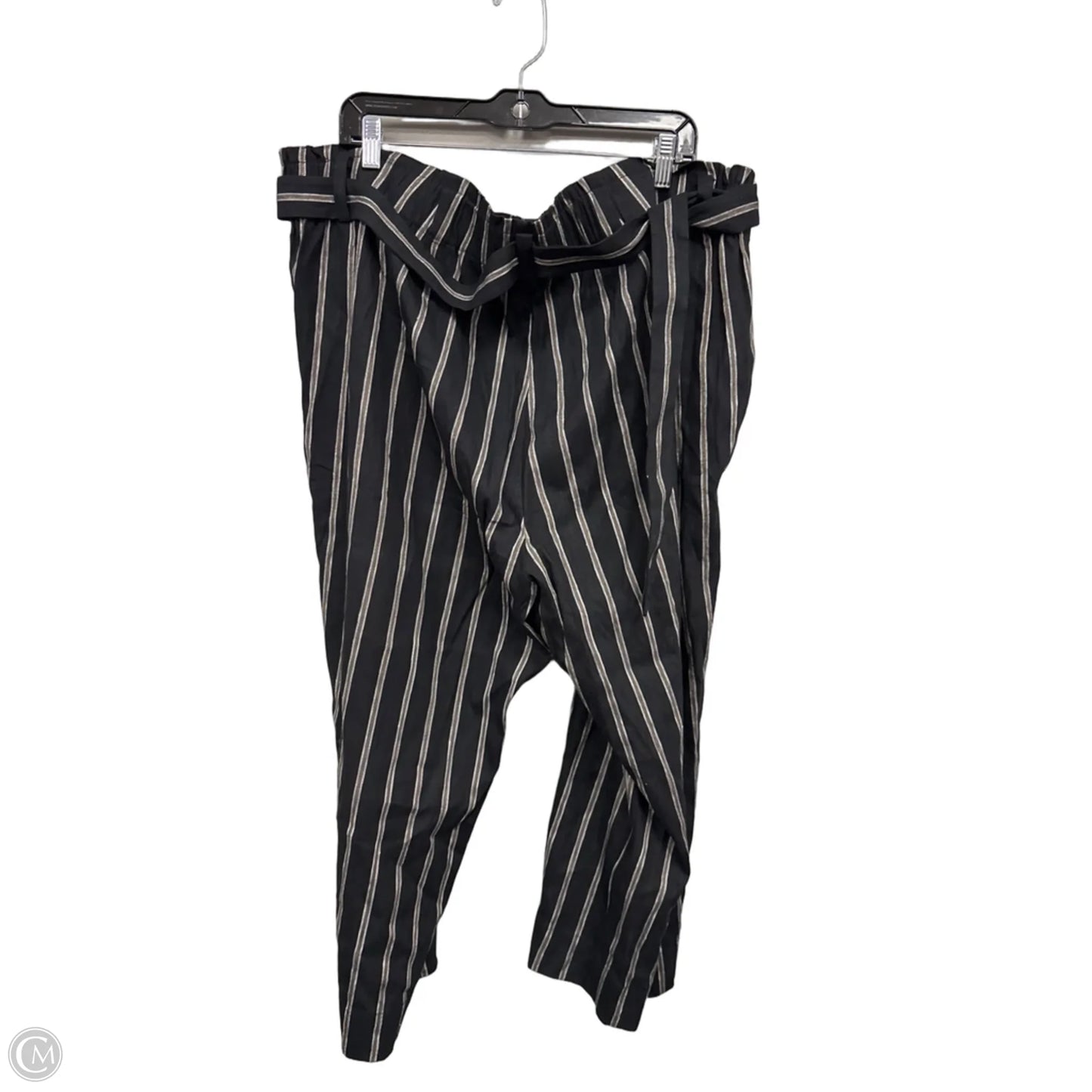 Pants Wide Leg By J. Jill In Black & Tan, Size: 3x