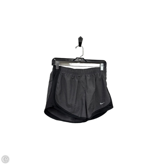 Athletic Shorts By Nike Apparel In Black & Grey, Size: M