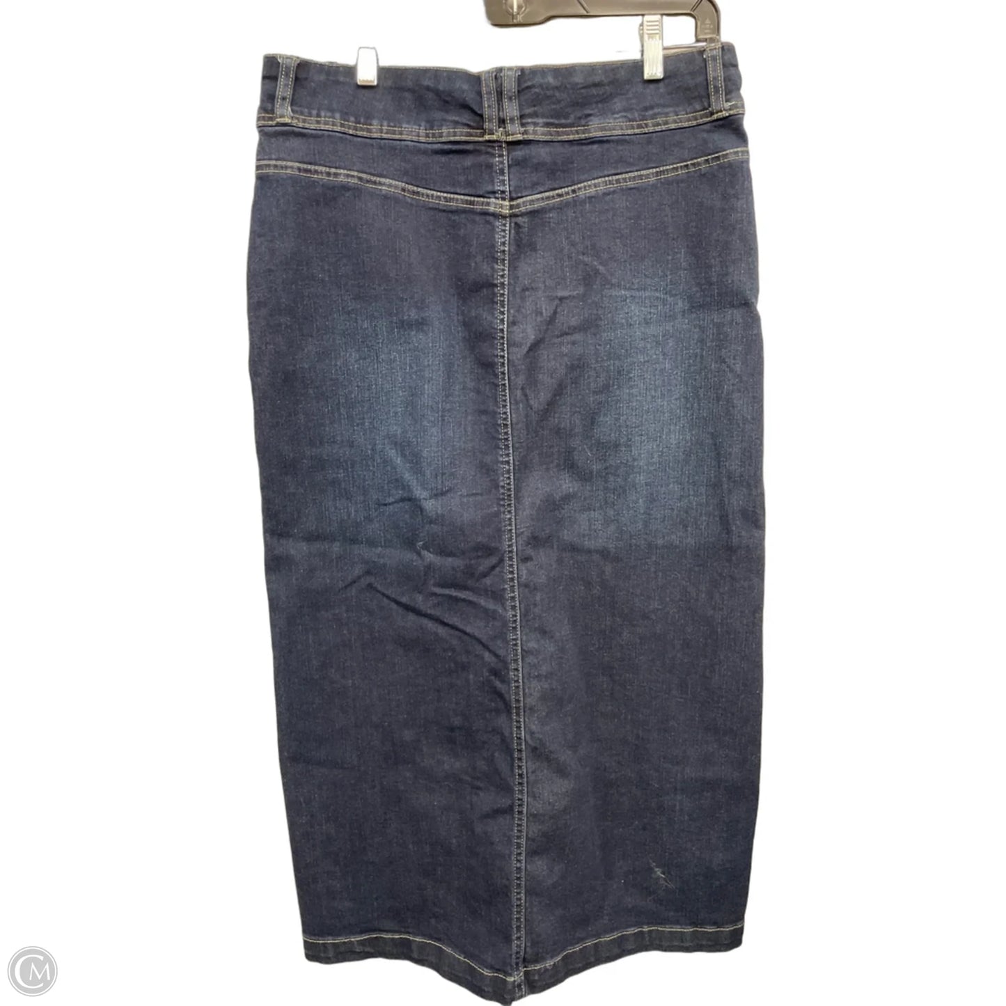Skirt Maxi By Style And Company In Blue Denim, Size: 6