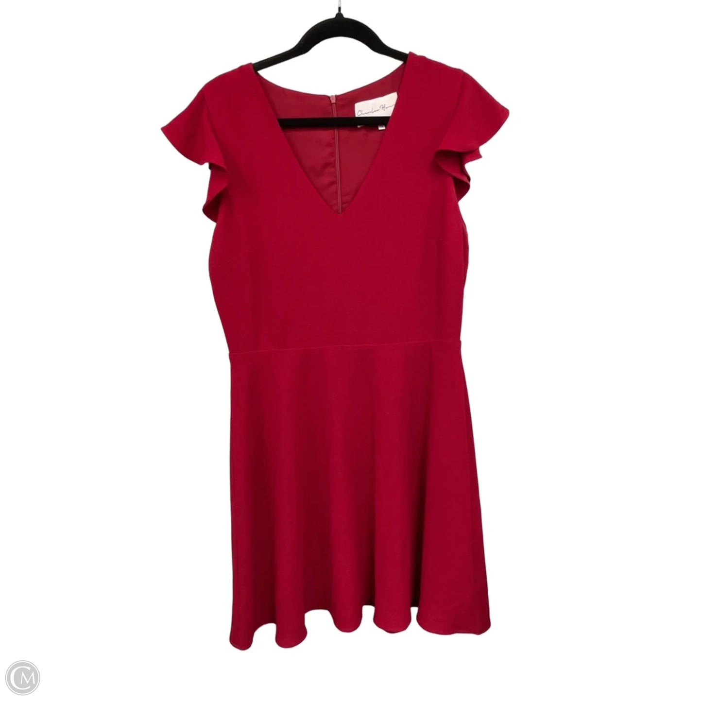 Dress Casual Short By Clothes Mentor In Red, Size: L