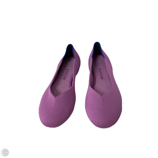 Shoes Flats By Rothys In Purple, Size: 8.5