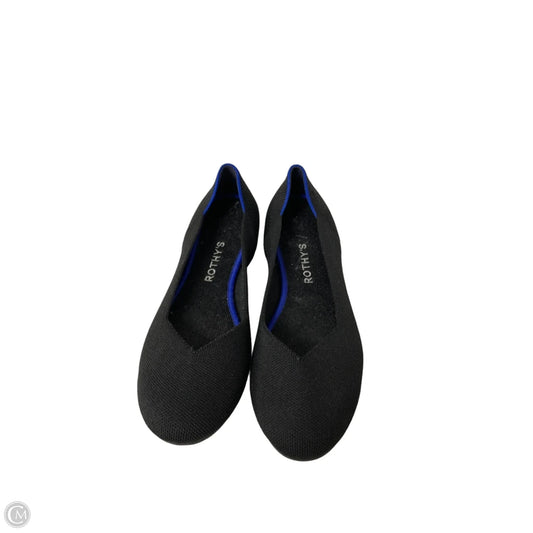 Shoes Flats By Rothys In Black, Size: 8.5