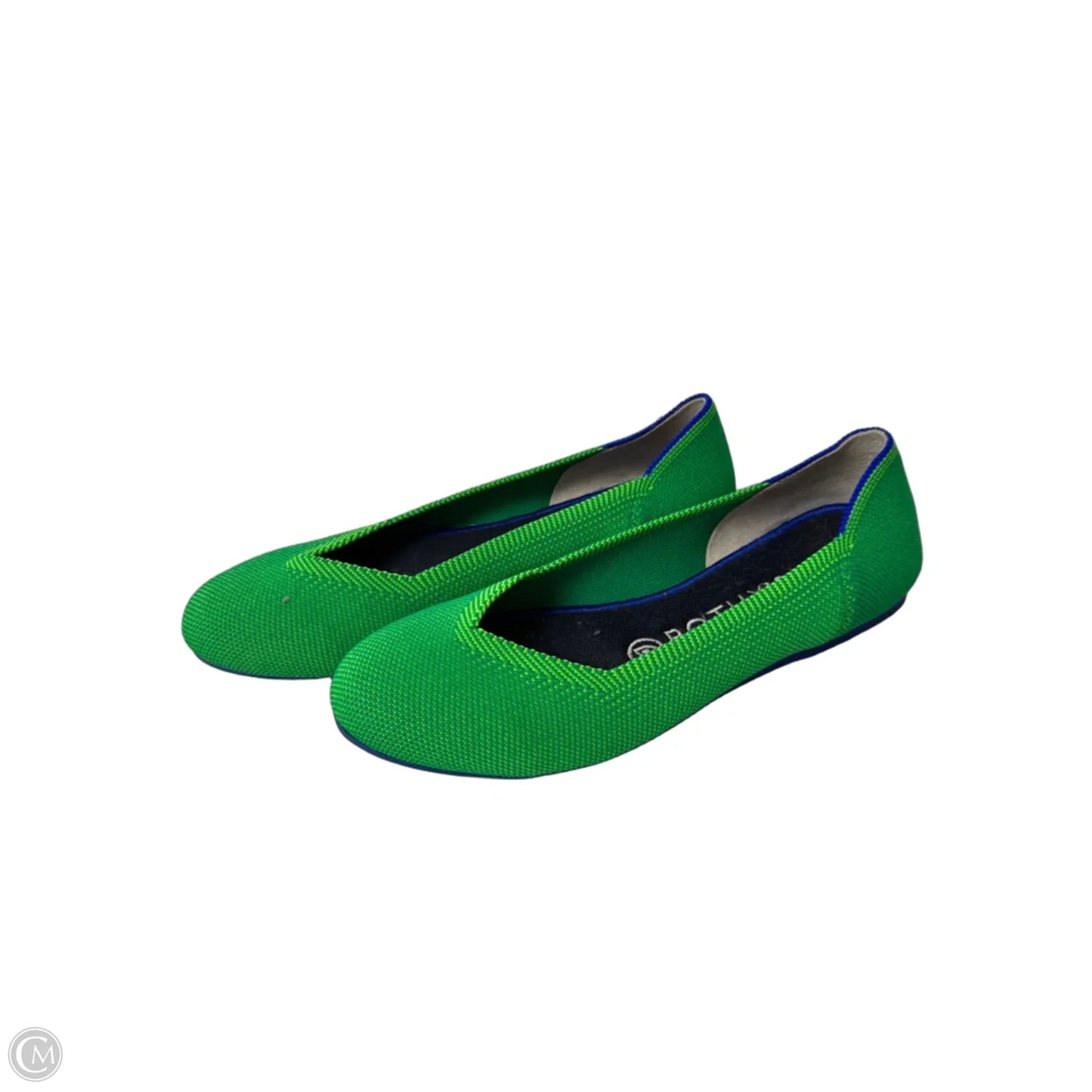 Shoes Flats By Rothys In Green, Size: 7.5