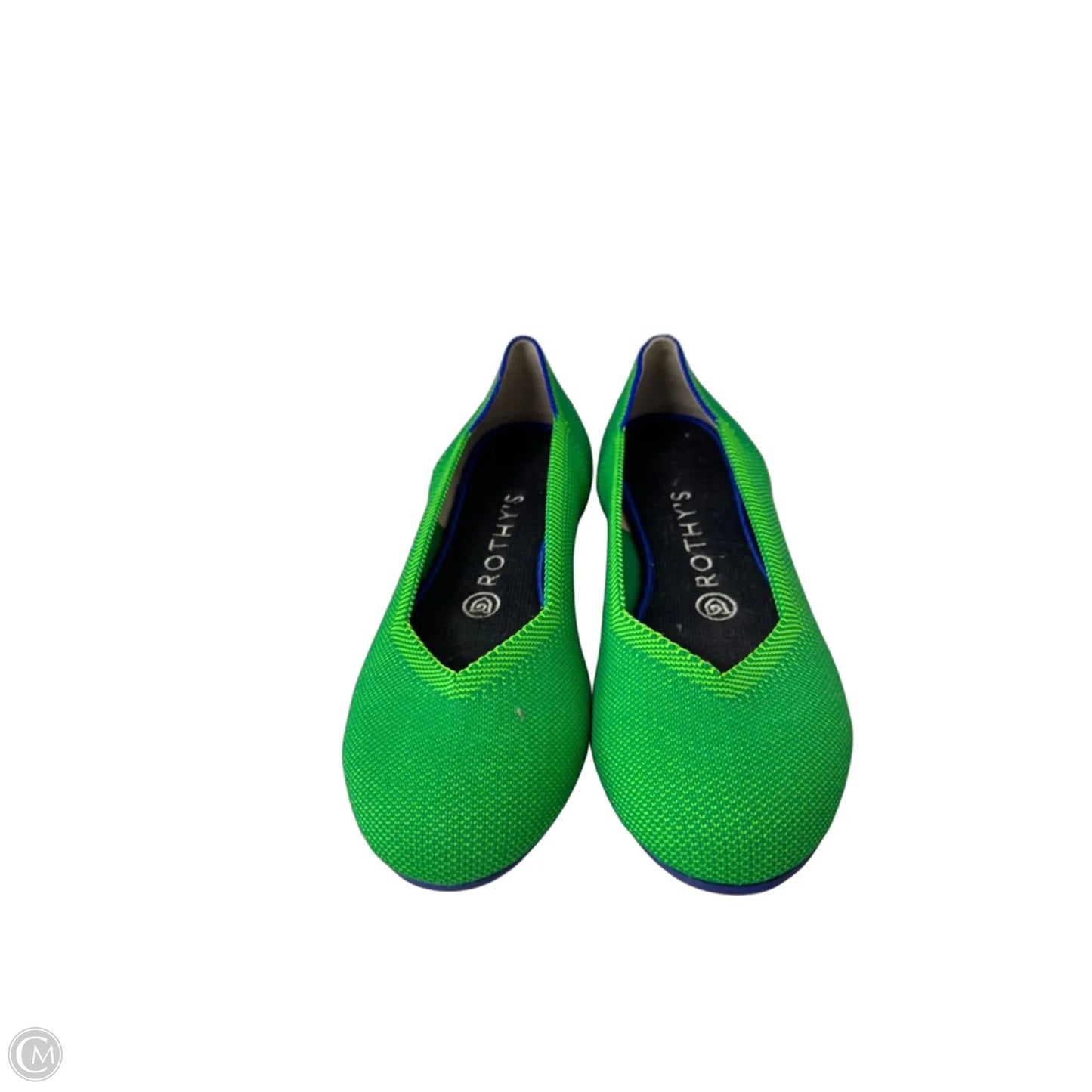 Shoes Flats By Rothys In Green, Size: 7.5