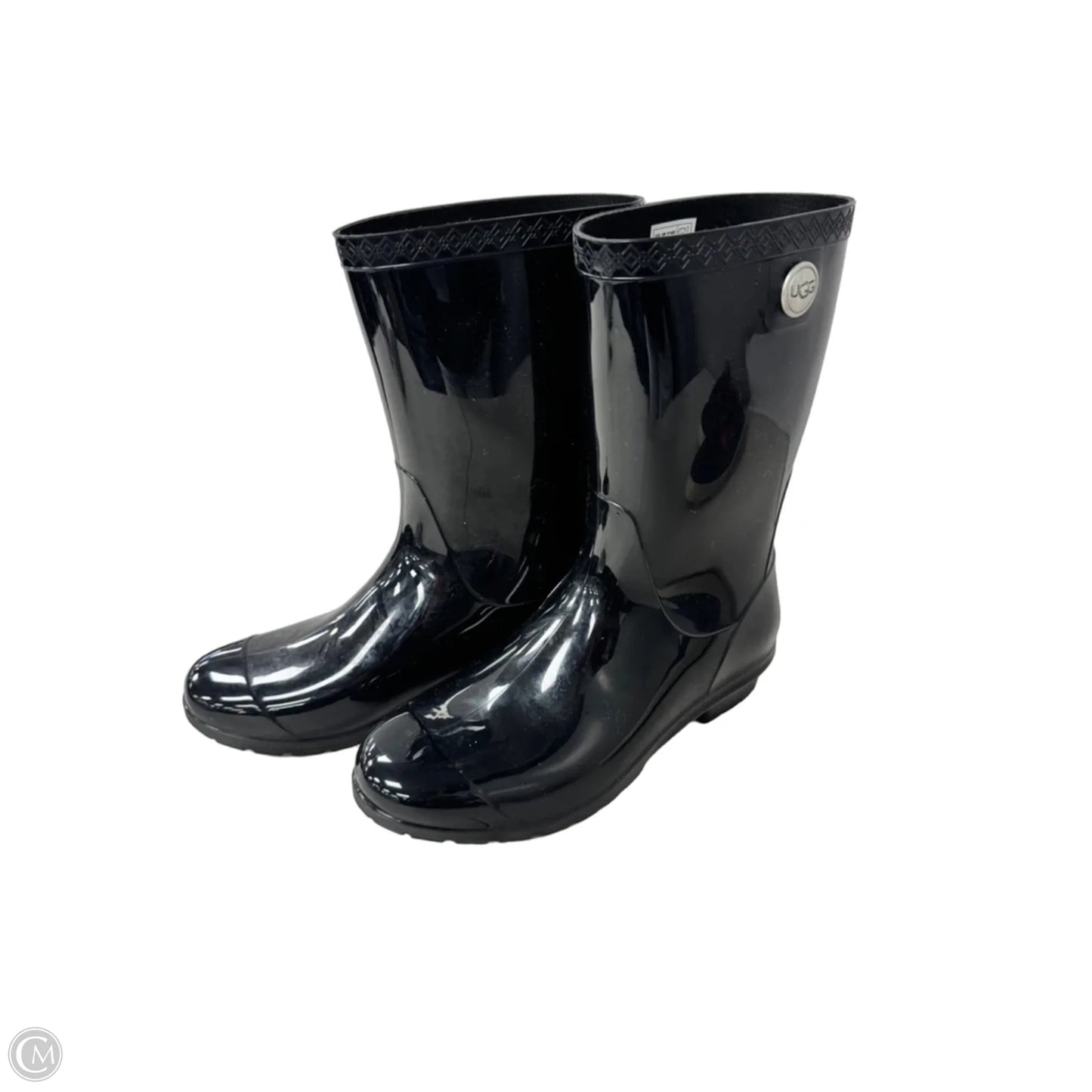 Boots Designer By Ugg In Black, Size: 7