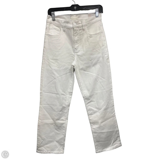 Jeans Straight By Kut In White, Size: 4