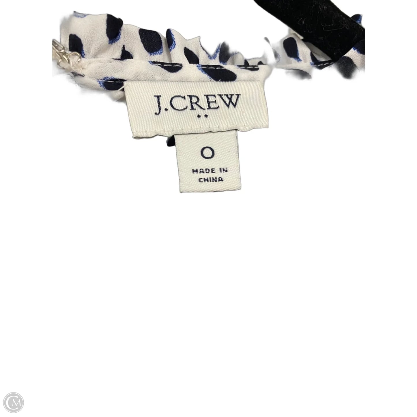 Dress Casual Midi By J. Crew In Black & White, Size: 0