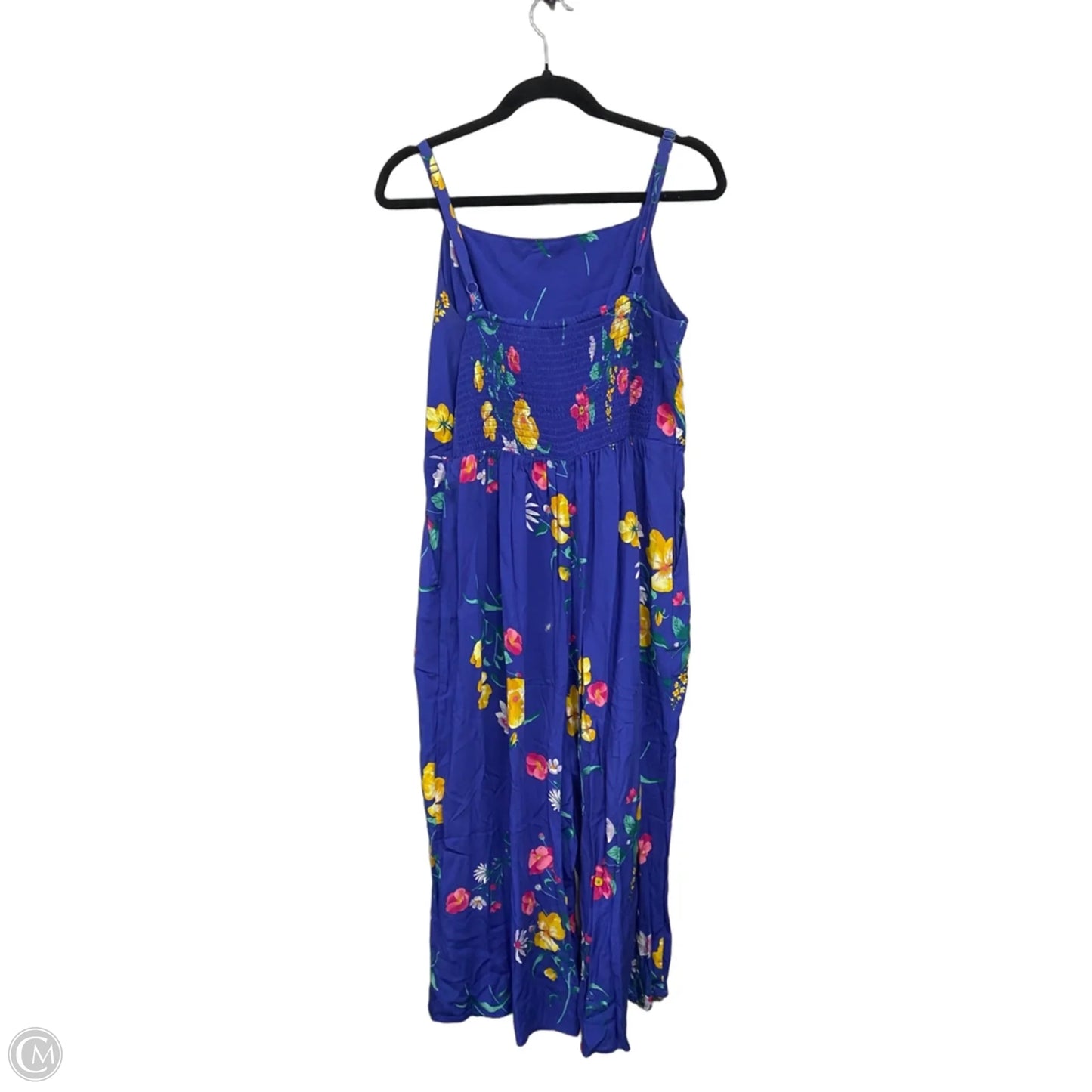 Jumpsuit By Old Navy In Blue & Yellow, Size: L