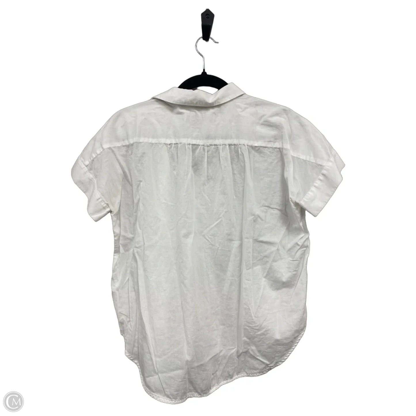 Top Short Sleeve By Everlane In White, Size: S