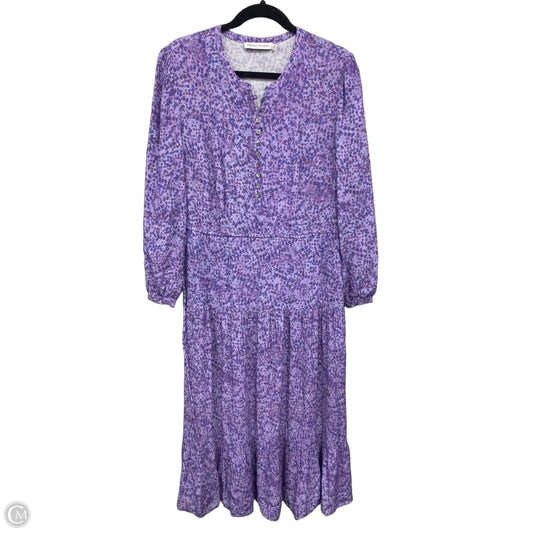 Dress Designer By Rebecca Minkoff In Purple, Size: Xs