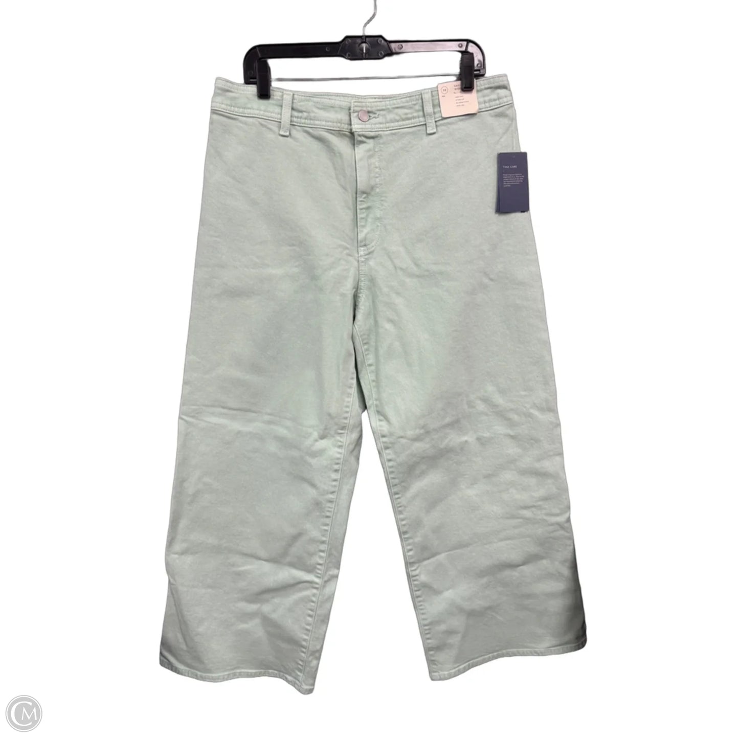 Jeans Wide Leg By Universal Thread In Green, Size: 14