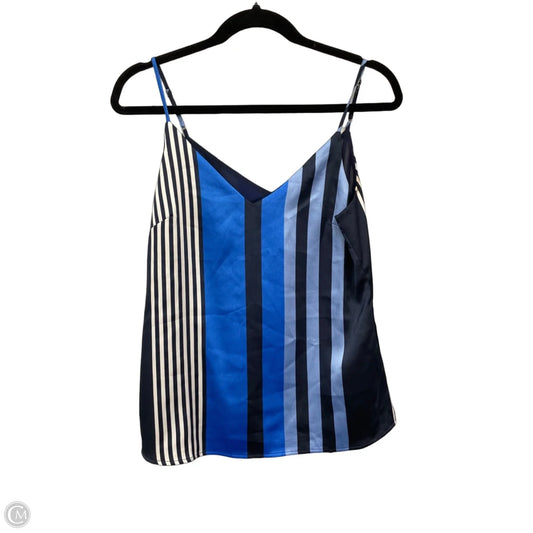 Blouse Sleeveless By Banana Republic In Blue, Size: Xsp