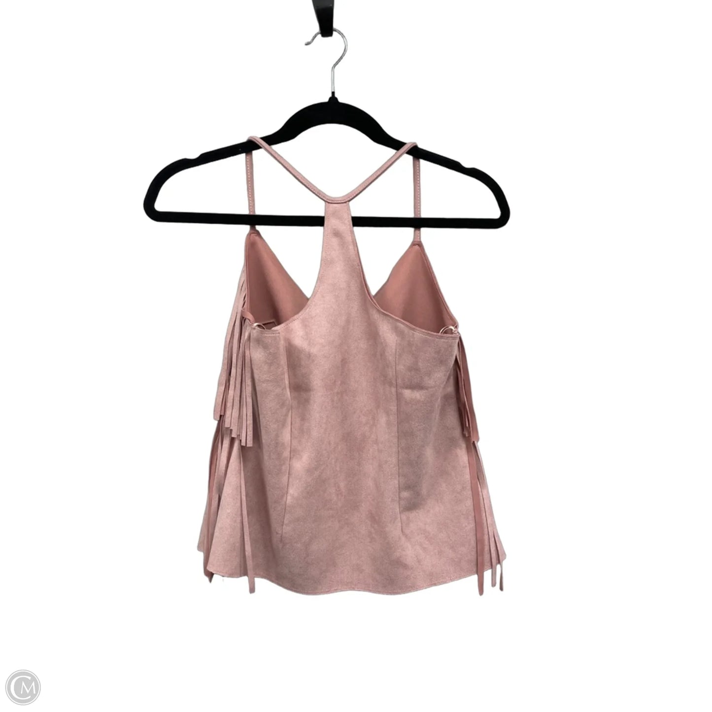 Blouse Sleeveless By Moa Moa In Pink, Size: S