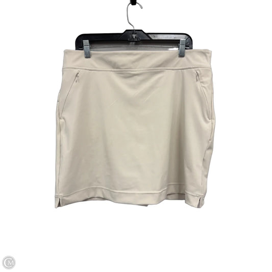 Athletic Skirt By 32 Degrees In Beige, Size: L