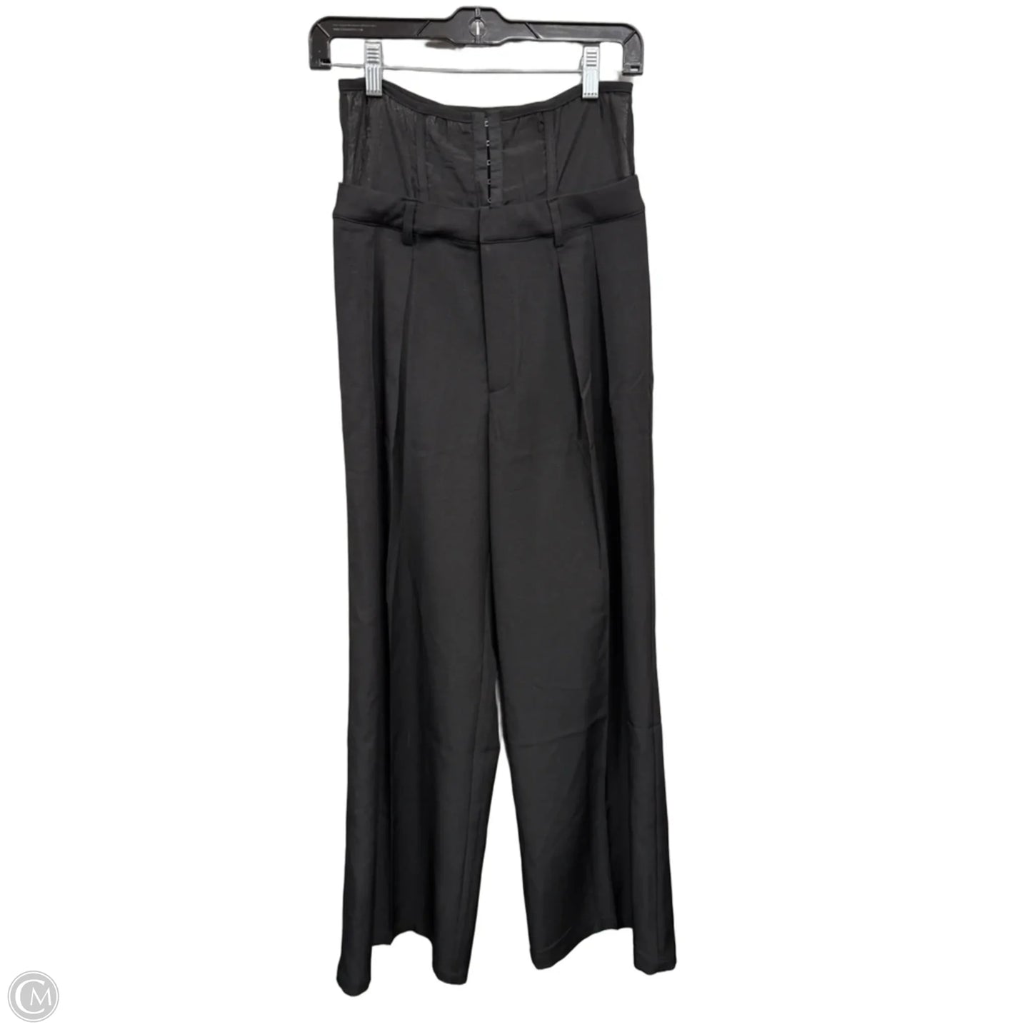 Pants Wide Leg By Cider In Black, Size: S