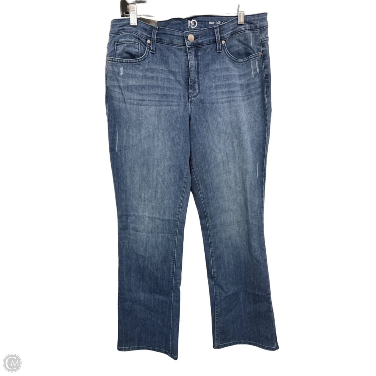 Jeans Boot Cut By New Directions In Blue Denim, Size: 14