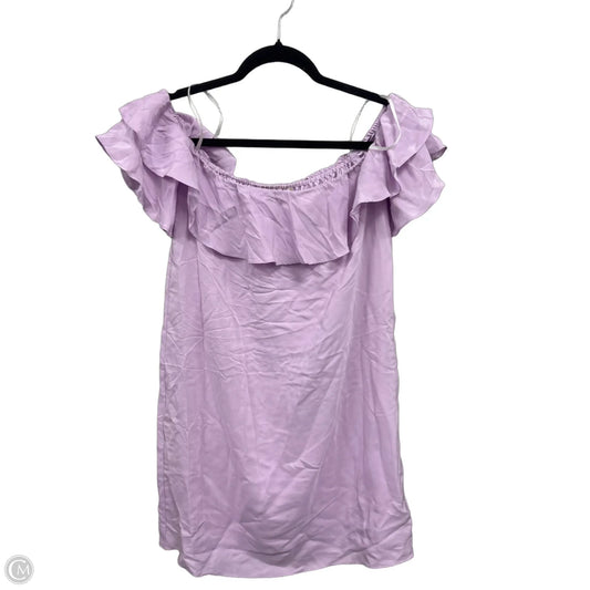 Dress Casual Short By Amanda Uprichard In Purple, Size: M