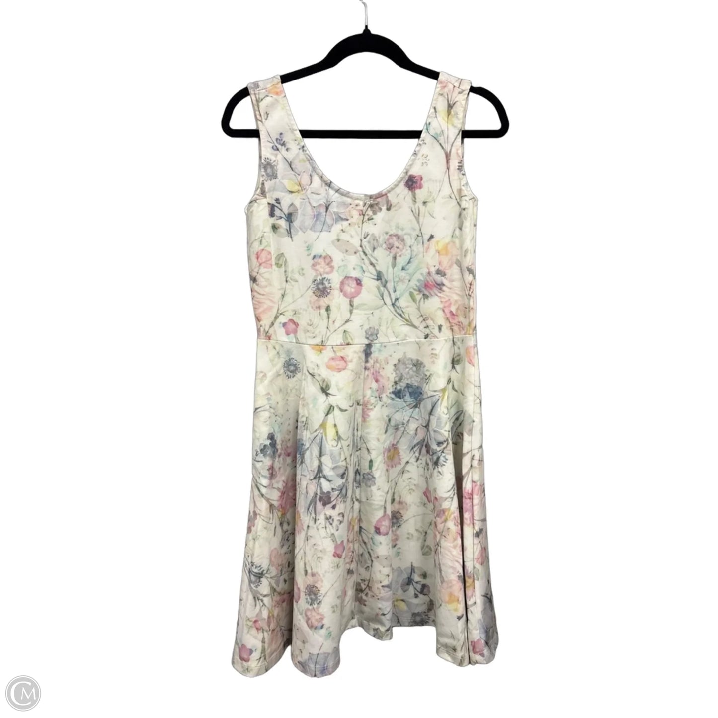 Dress Casual Short By Clothes Mentor In Pink & White, Size: Xs