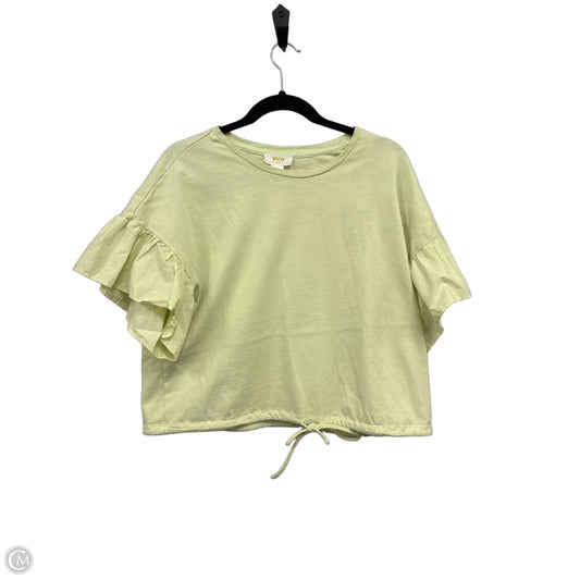 Top Short Sleeve By Maeve In Green, Size: Xl