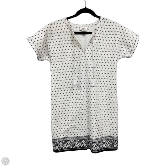 Dress Casual Short By Vineyard Vines In Black & White, Size: 4