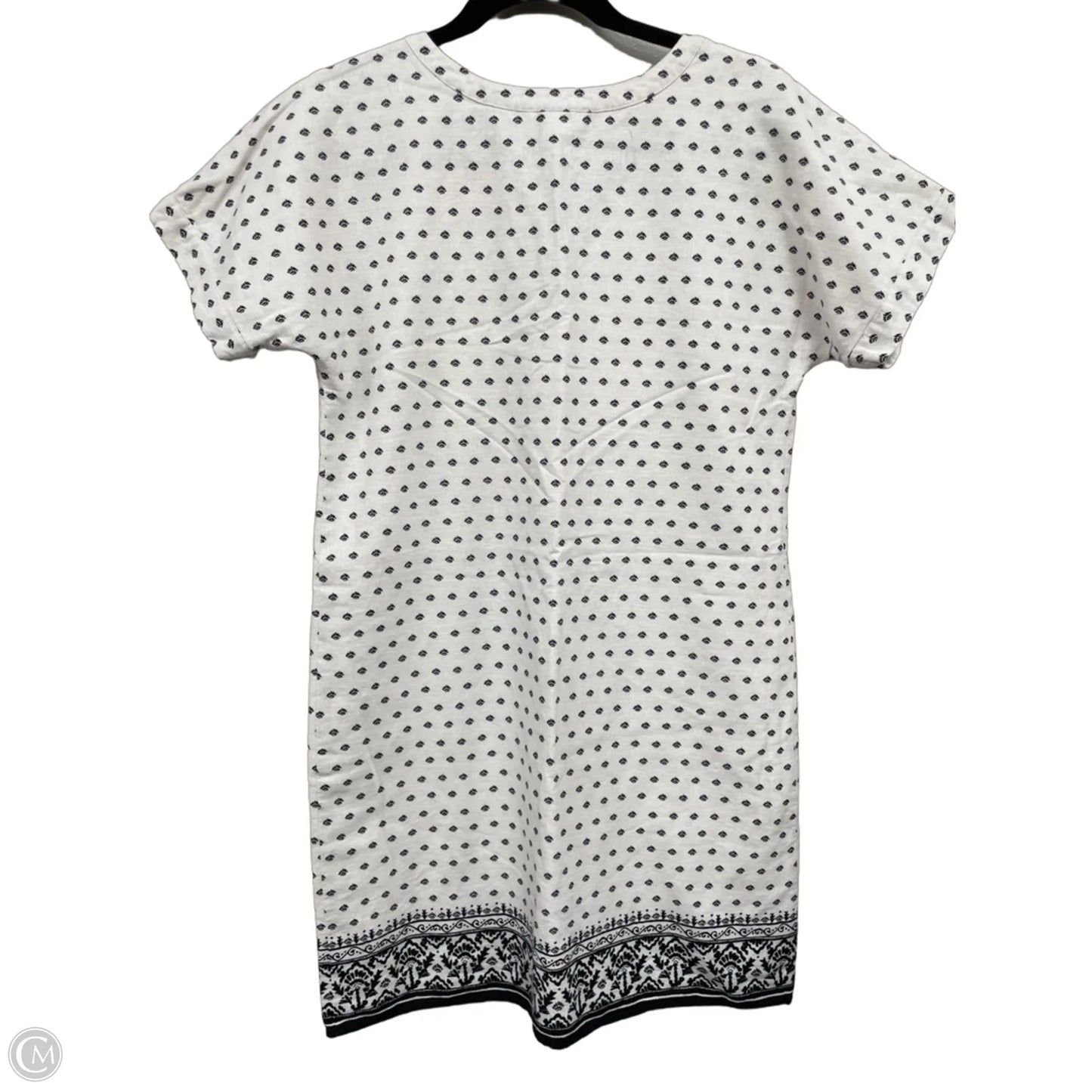 Dress Casual Short By Vineyard Vines In Black & White, Size: 4