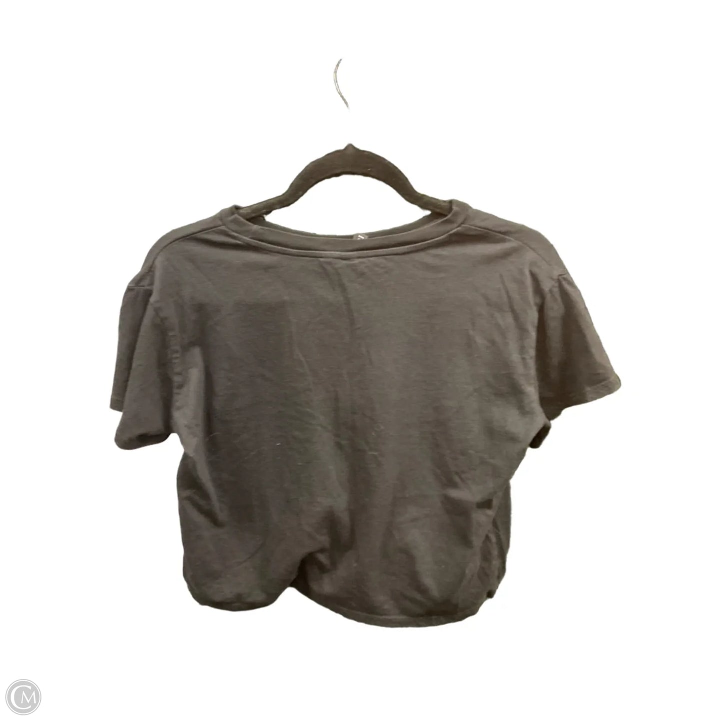 Top Short Sleeve Basic By Divided In Black & Blue, Size: S