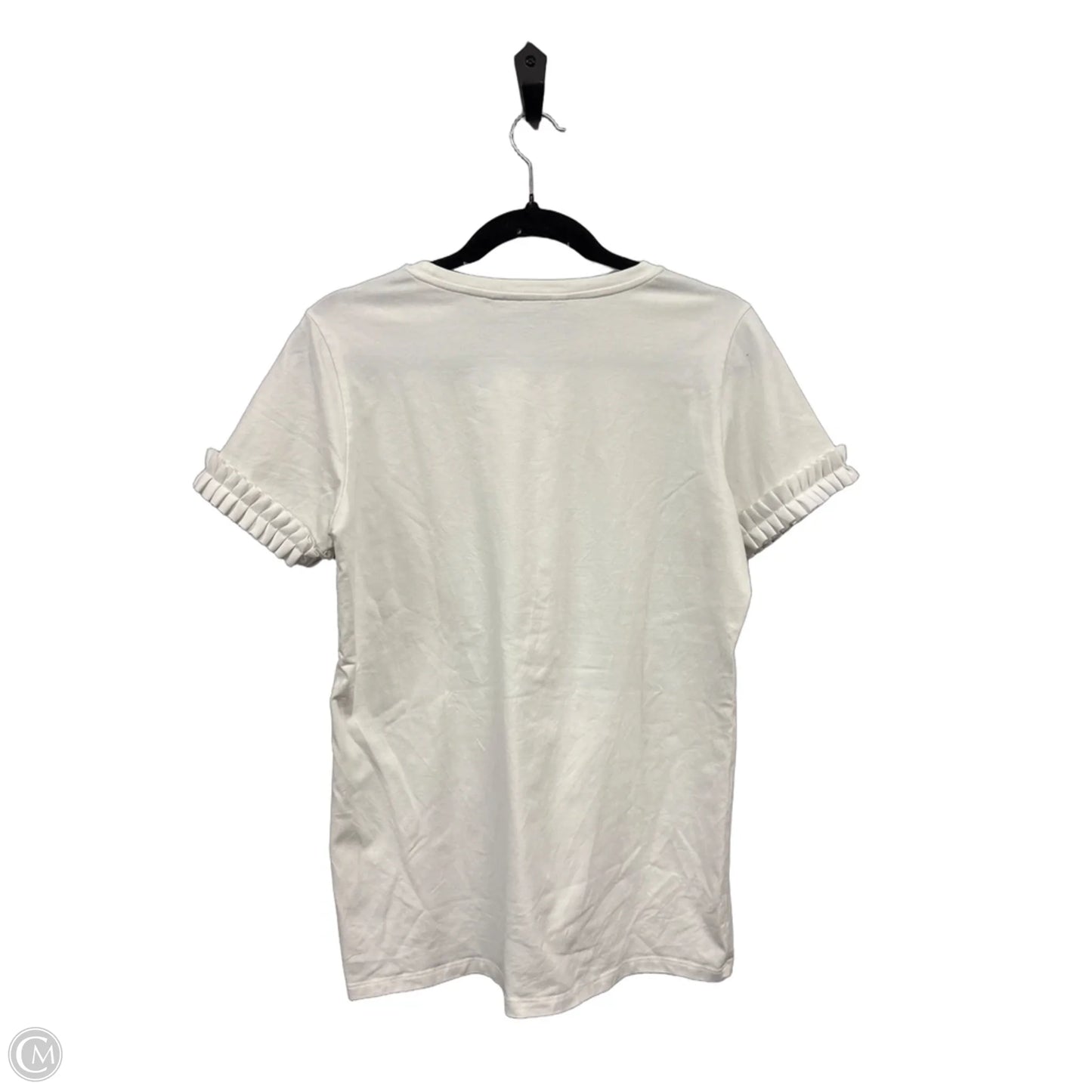 Top Short Sleeve By Vineyard Vines In White, Size: M