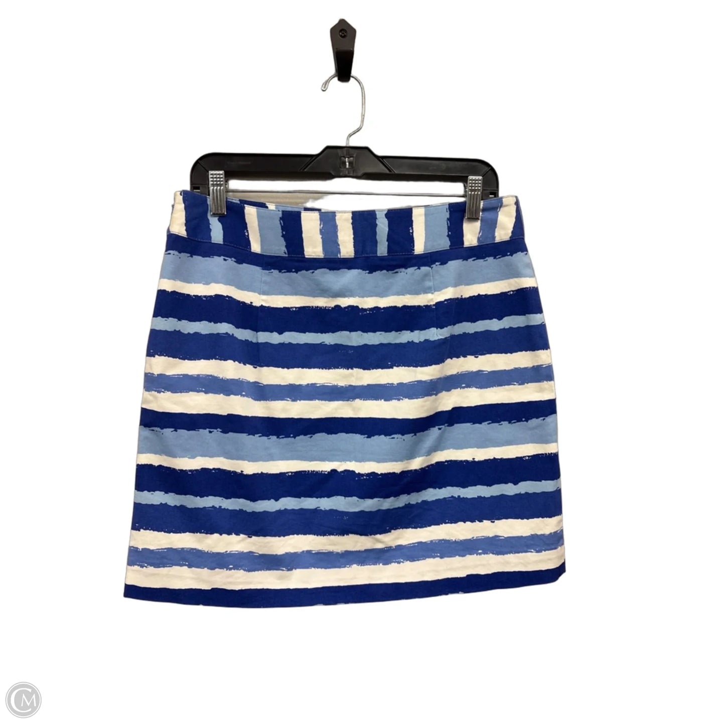 Skirt Mini & Short By Vineyard Vines In Blue & White, Size: 8