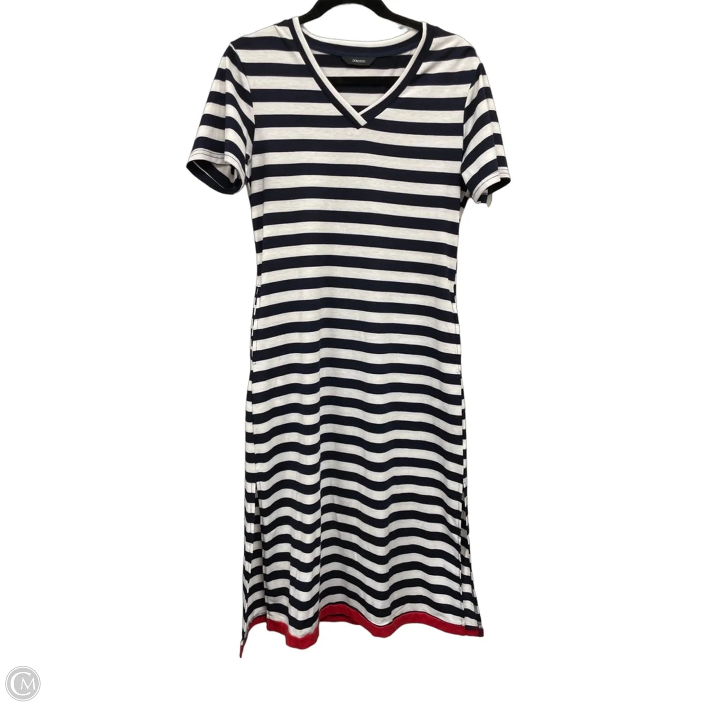 Dress Casual Midi By Dokotoo In Black & White, Size: S