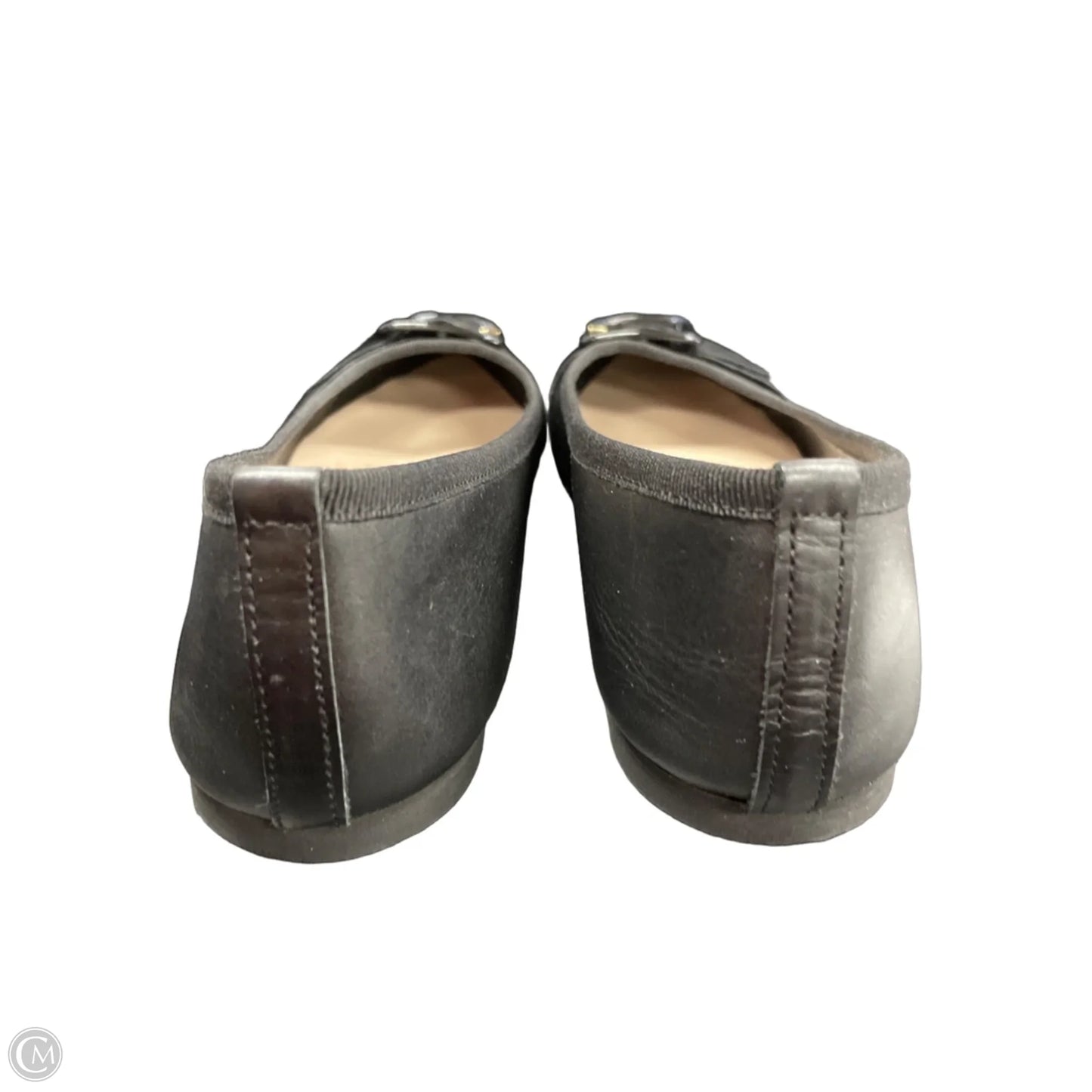 Shoes Flats By Clothes Mentor In Black, Size: 8.5