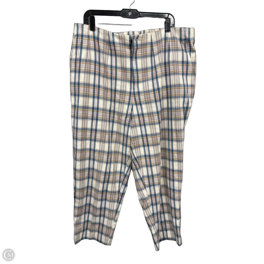 Pants Chinos & Khakis By Ava & Viv In Blue & Tan, Size: 16