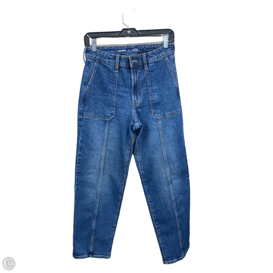 Jeans Straight By Old Navy In Blue Denim, Size: 4