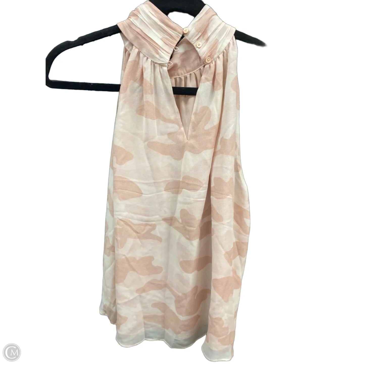 Blouse Sleeveless By Joie In Pink, Size: S