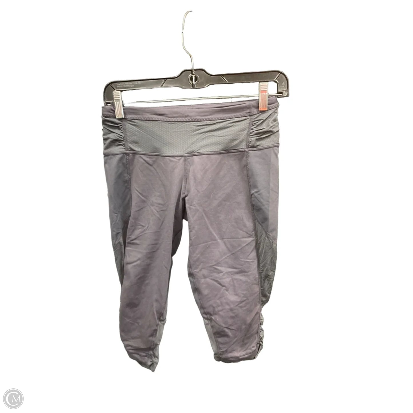 Athletic Leggings Capris By Lululemon In Grey, Size: 6