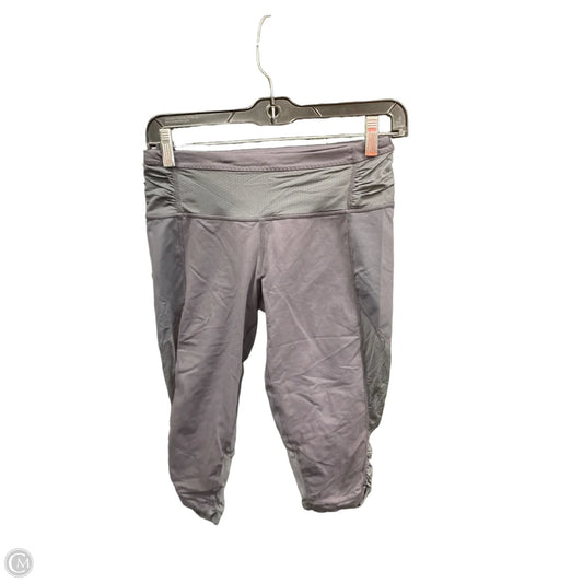Athletic Leggings Capris By Lululemon In Grey, Size: 6