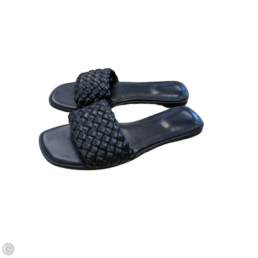 Sandals Flats By Nine West In Black, Size: 8