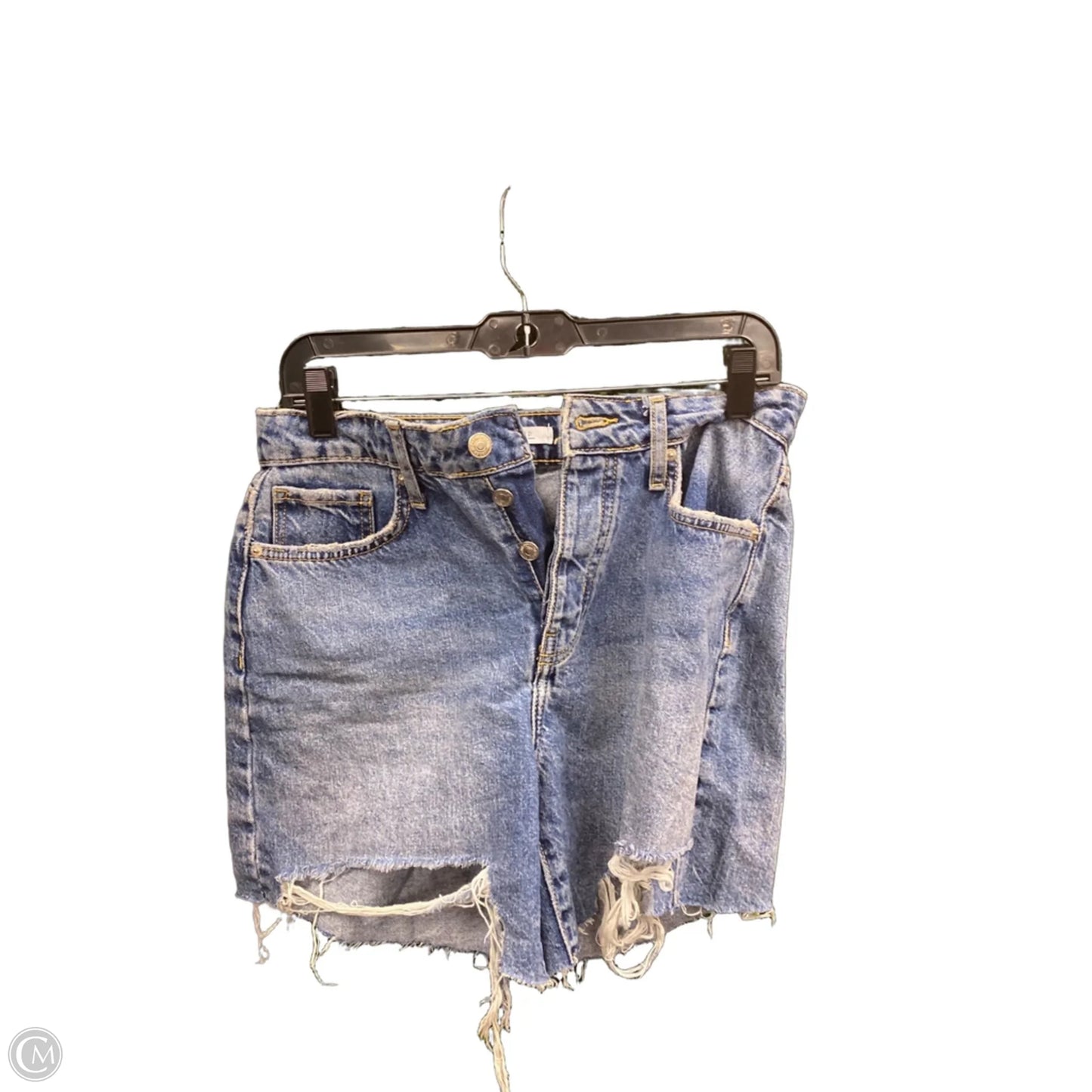 Shorts By Forever 21 In Blue Denim, Size: 2