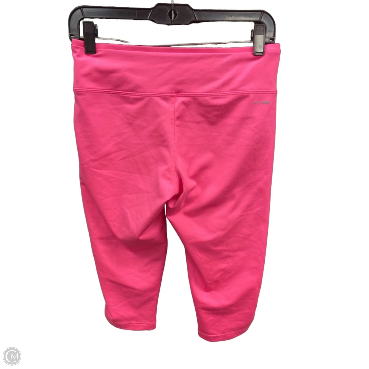 Athletic Leggings Capris By Reebok In Pink, Size: M