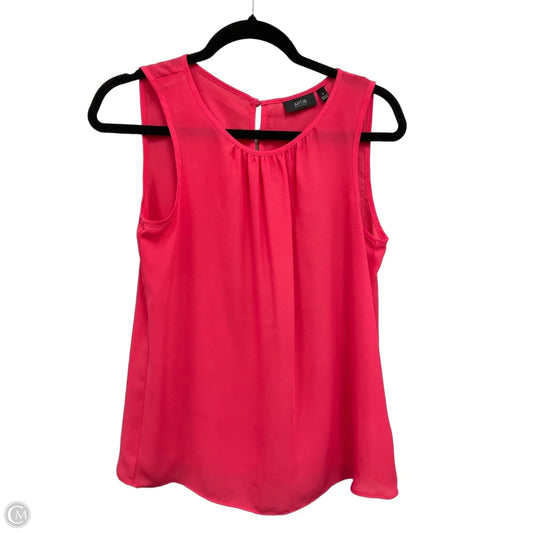 Top Sleeveless By Apt 9 In Pink, Size: S