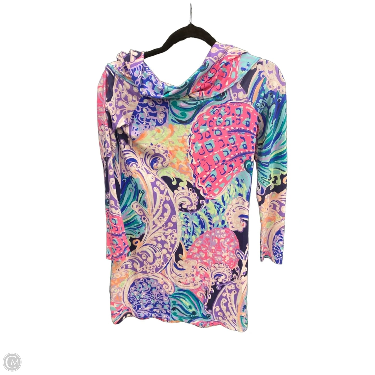 Dress Designer By Lilly Pulitzer In Pink & Purple, Size: Xs