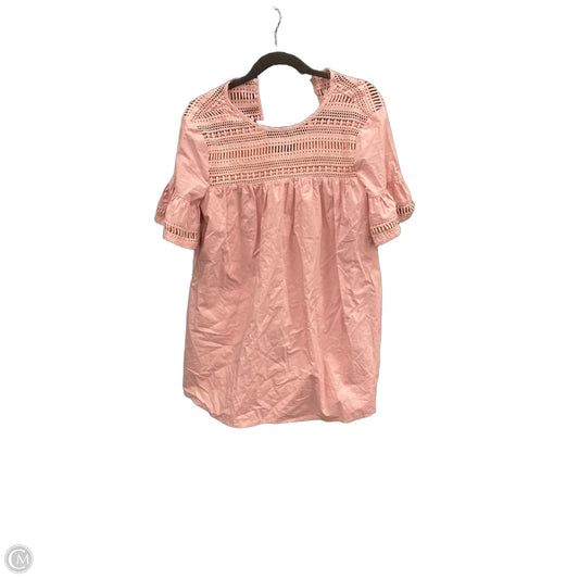 Dress Casual Short By English Factory In Pink, Size: Xs