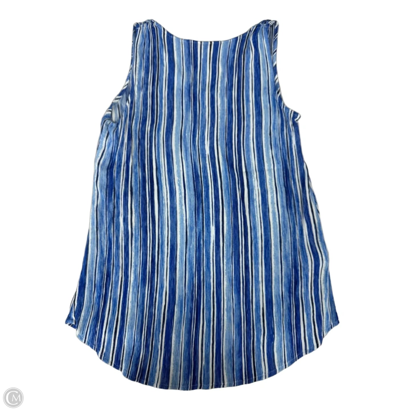 Top Sleeveless By Tommy Bahama In Blue & White, Size: Xs