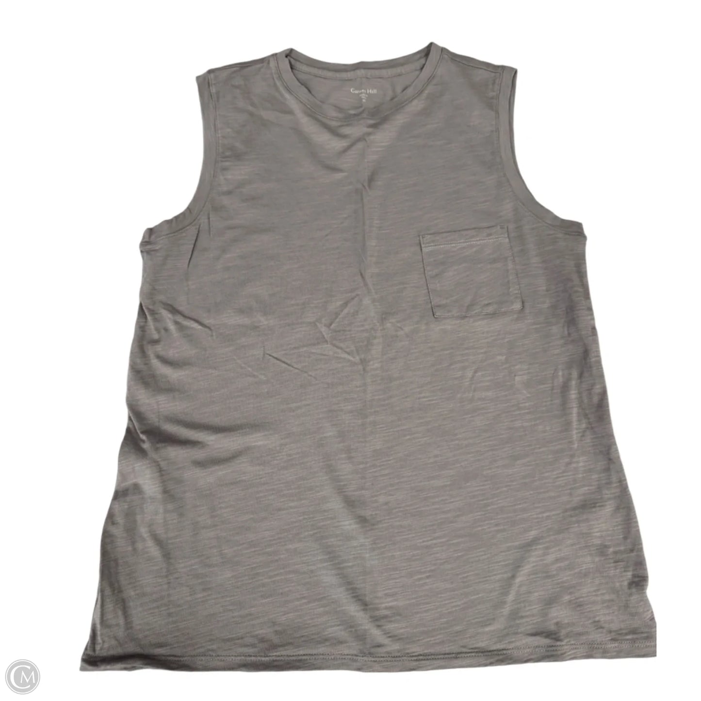 Tank Top By Garnet Hill In Taupe, Size: Xs