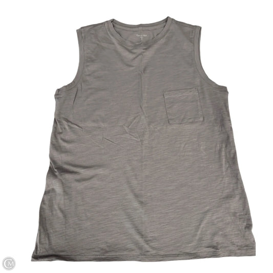 Tank Top By Garnet Hill In Taupe, Size: Xs