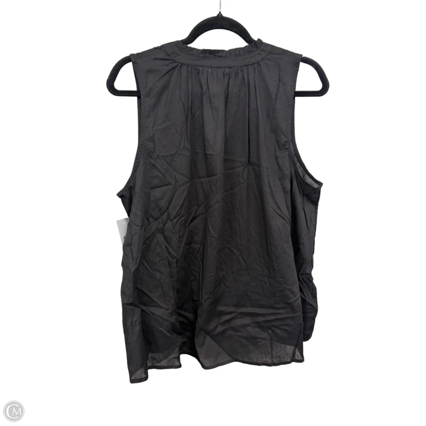 Top Sleeveless By Sonoma In Black, Size: Xlp
