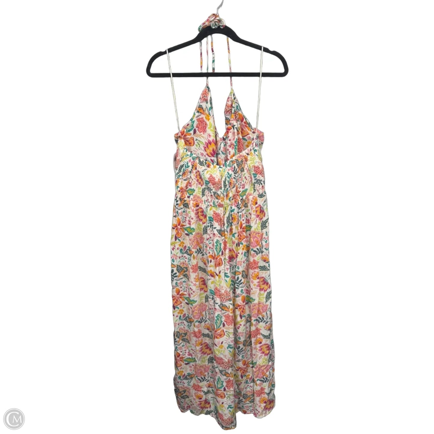 Dress Casual Maxi By Old Navy In Orange & Pink, Size: Xxl