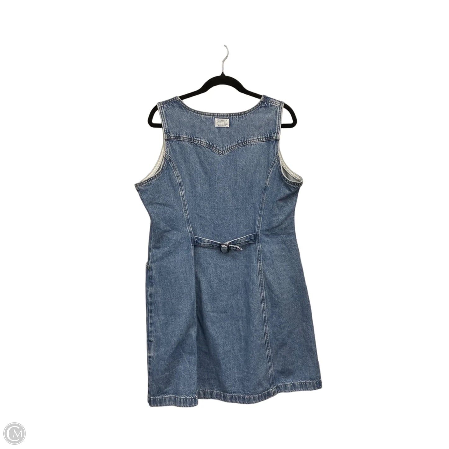 Dress Casual Short By Levis In Blue Denim, Size: Xl