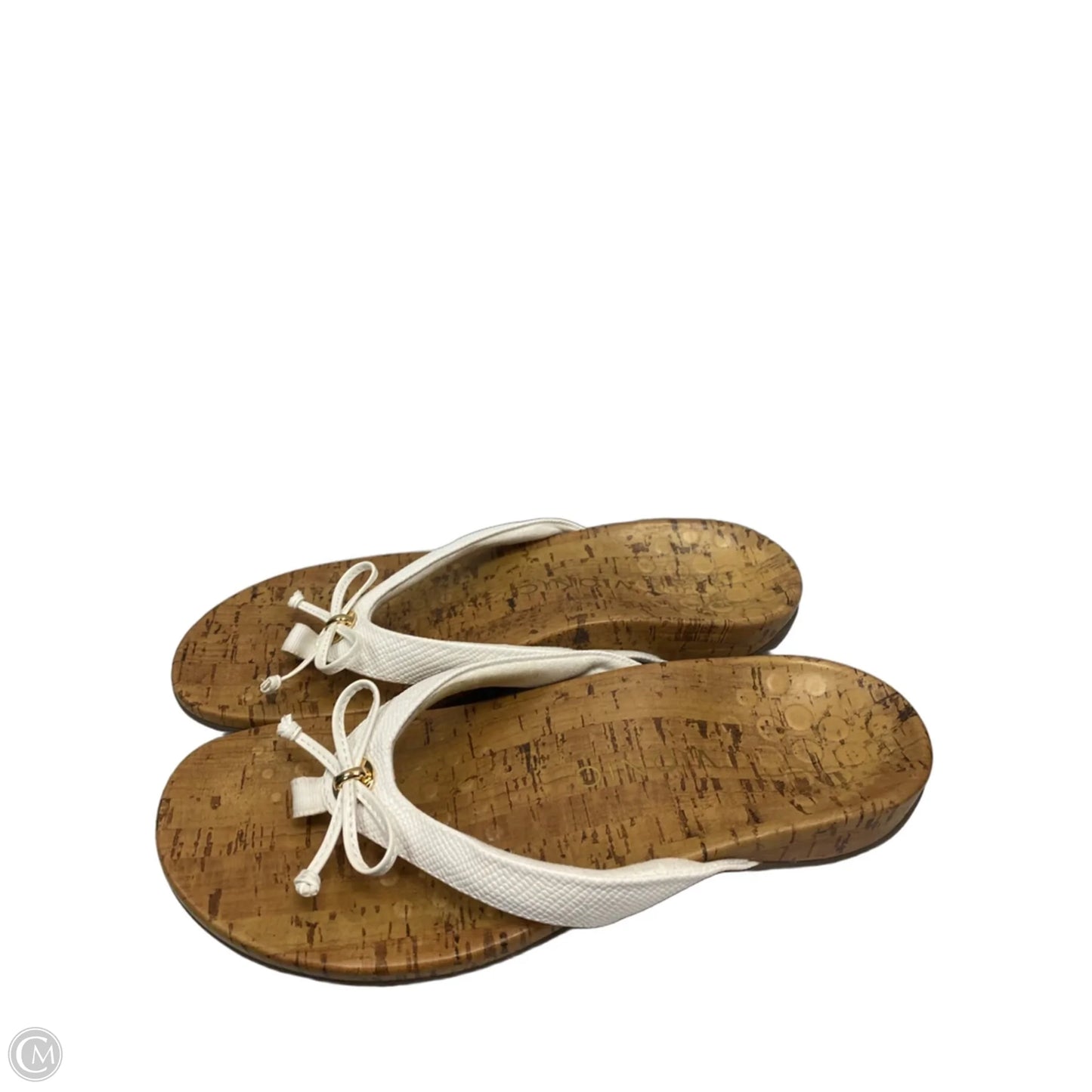 Sandals Flats By Vionic In White, Size: 7