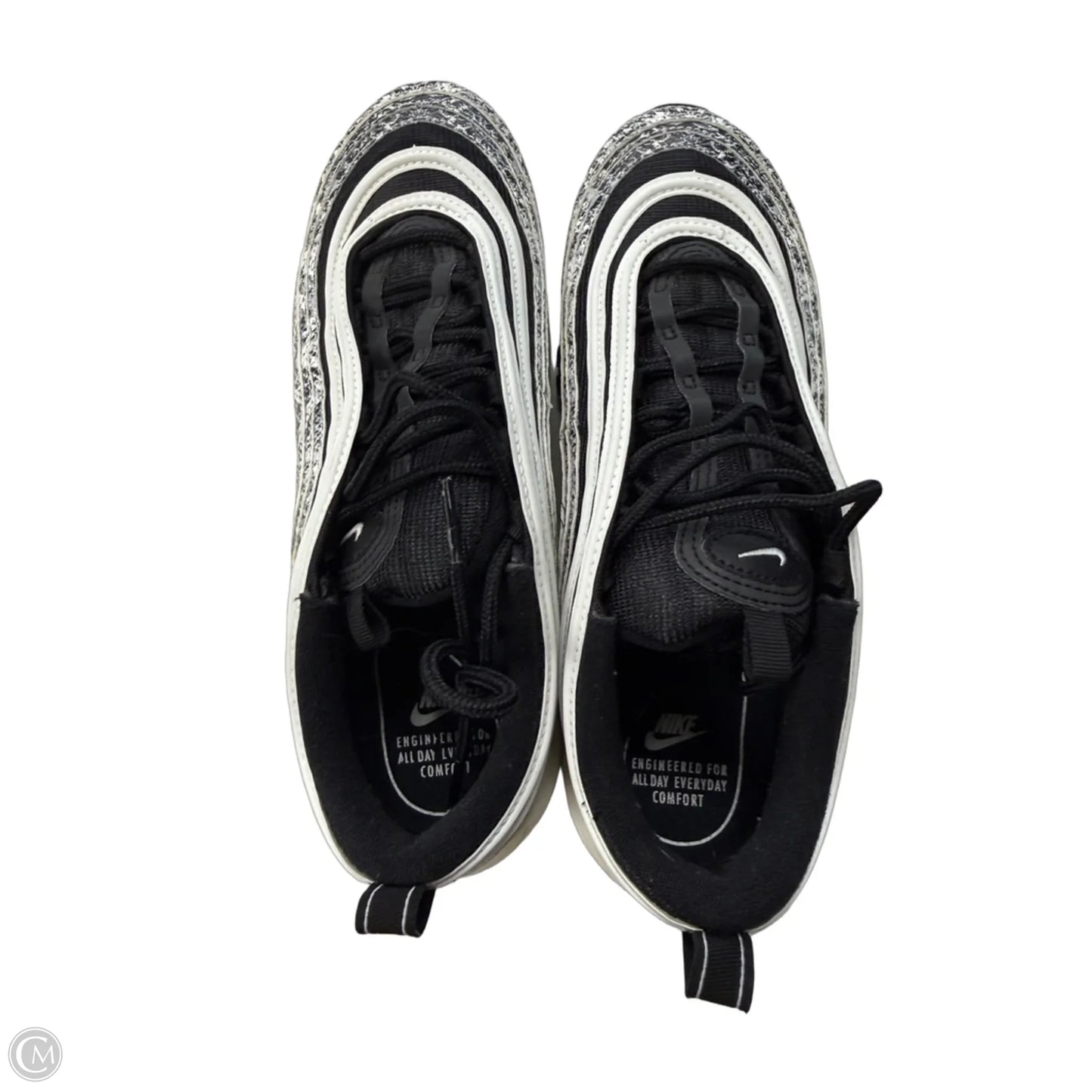 Shoes Athletic By Nike In Black & White, Size: 9