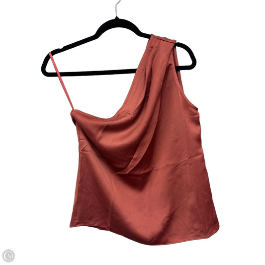 Blouse Sleeveless By White House Black Market In Copper, Size: Xs